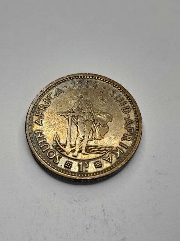 South Africa 1956 1 Shilling