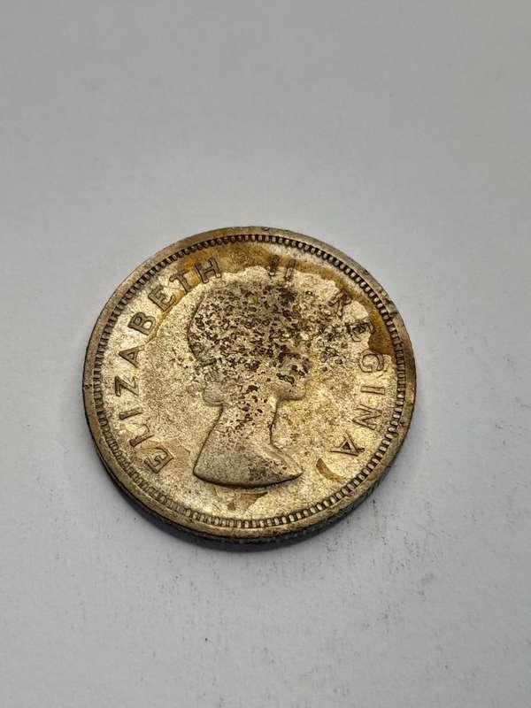 South Africa 1956 1 Shilling