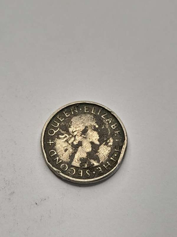 Rhodesia and Nyasaland 1956 three pence