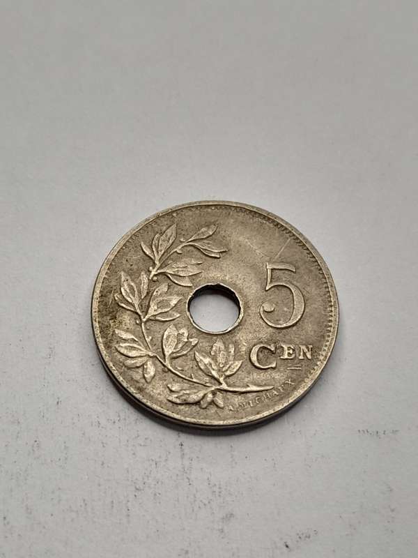 Belgium 5 centimes 1914