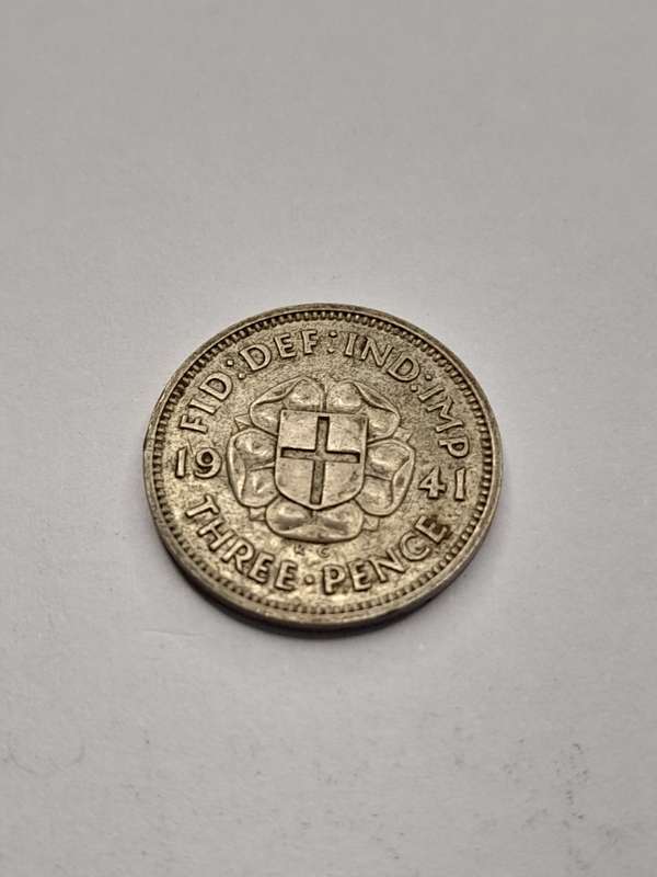 United Kingdom three pence 1941