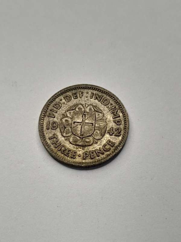United Kingdom three pence 1942