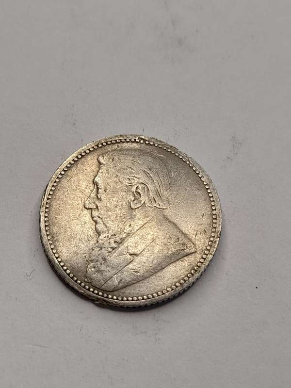 ZAR sixpence 1893