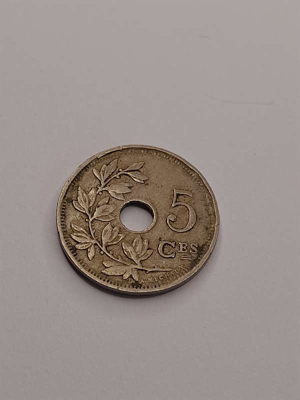 Belgium 1923 5 centimes