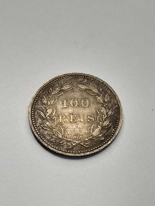 Portugal 100 Reis 1893