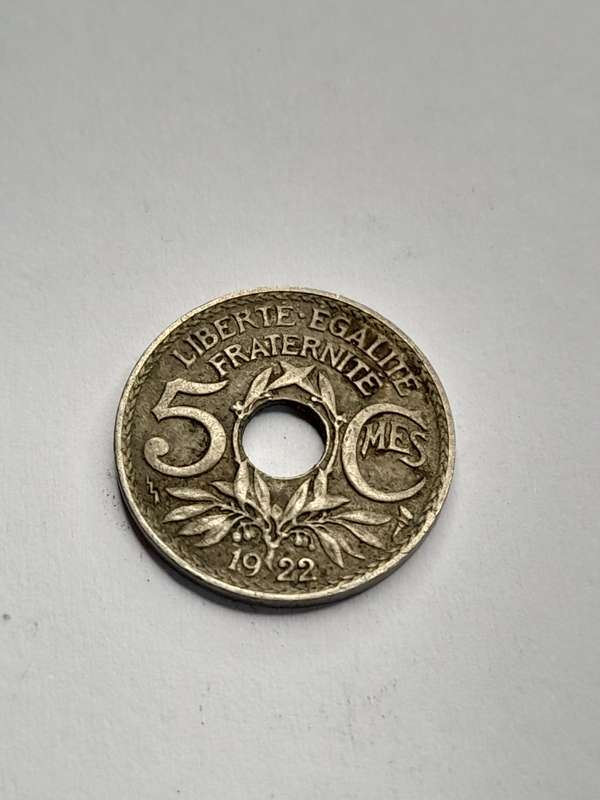 France 5 centimes 1922