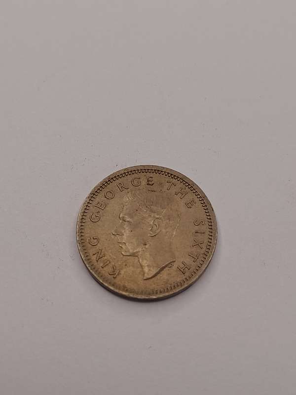 New Zealand 1951 three pence