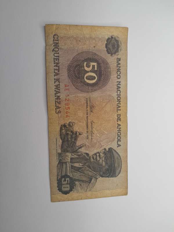 Angola 50 kwanzas 1976