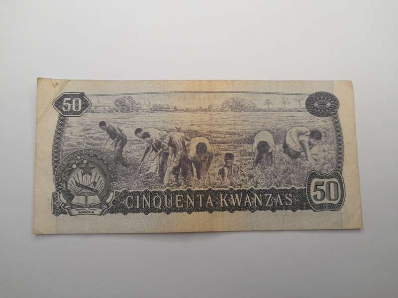 Angola 50 kwanzas 1979