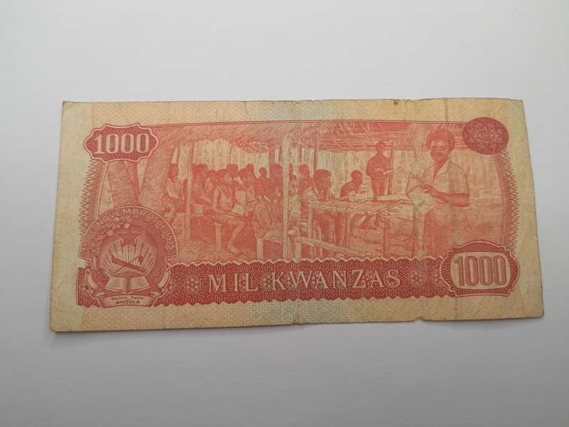 Angola 1000 kwanzas 1976