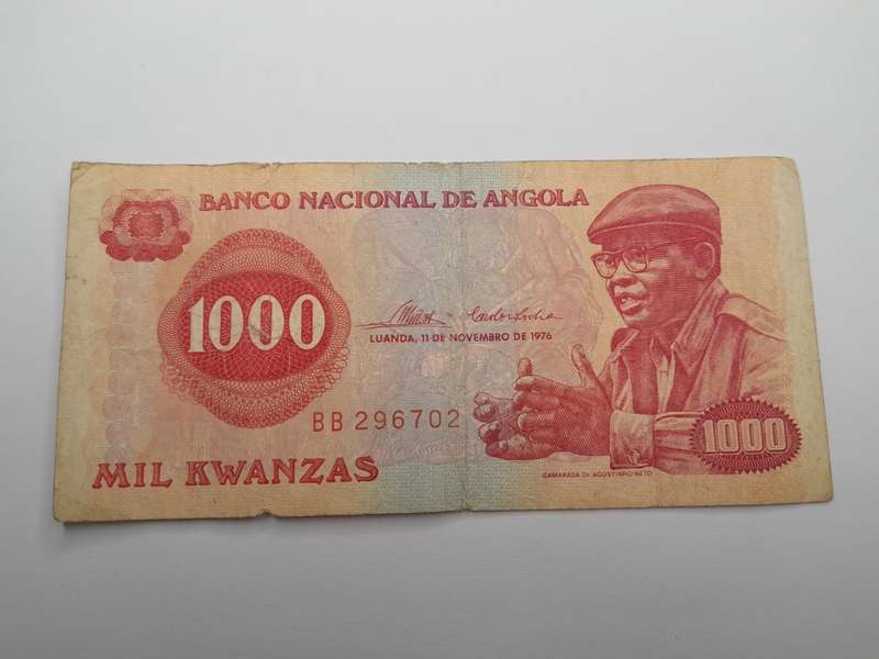 Angola 1000 kwanzas 1976