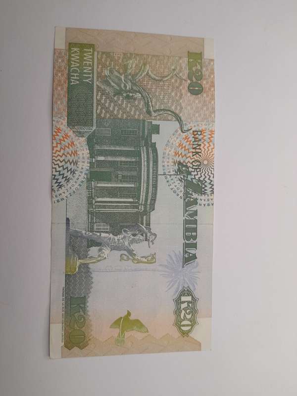 Zambia 1992 20 kwacha