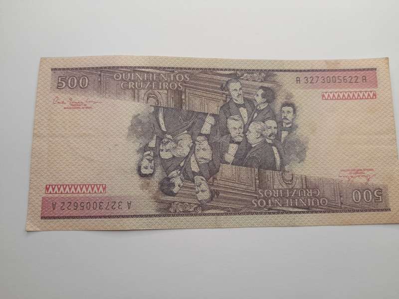 Brazil 500 cruzeiros 1981/1985