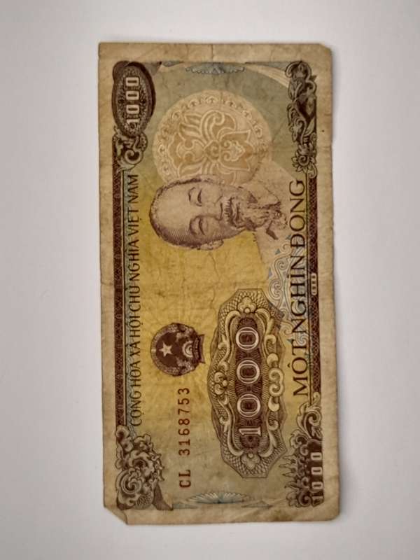 1000 Dong Vietnam 1988