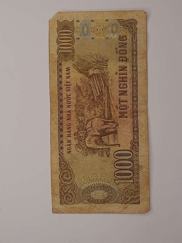 1000 Dong Vietnam 1988