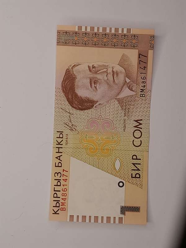 Kyrygzstan 1 Som 1999
