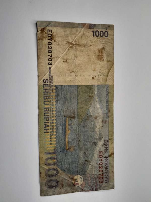 1000 Rupiah Indonesia 2000