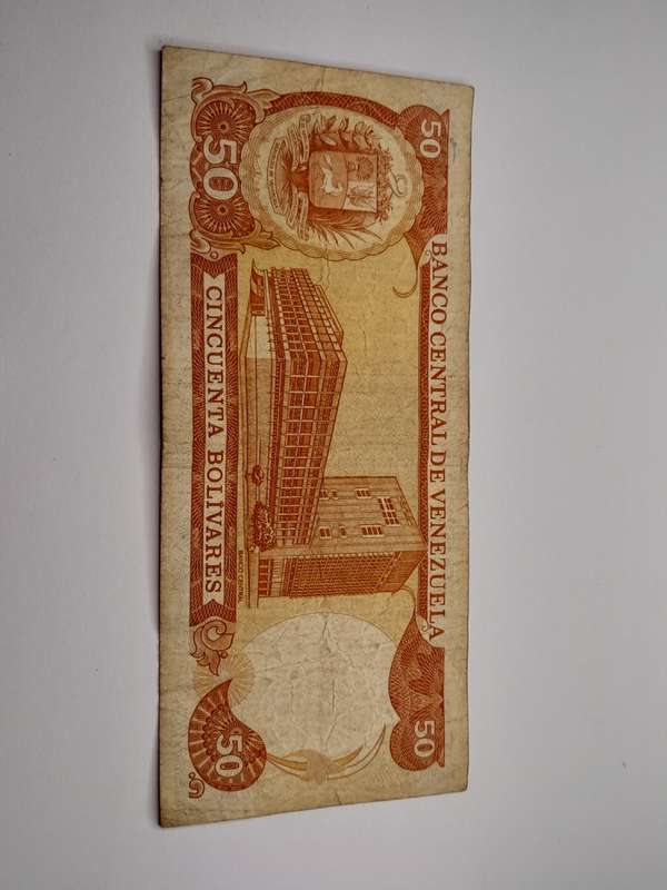 50 Bolivares Venezuela 1998