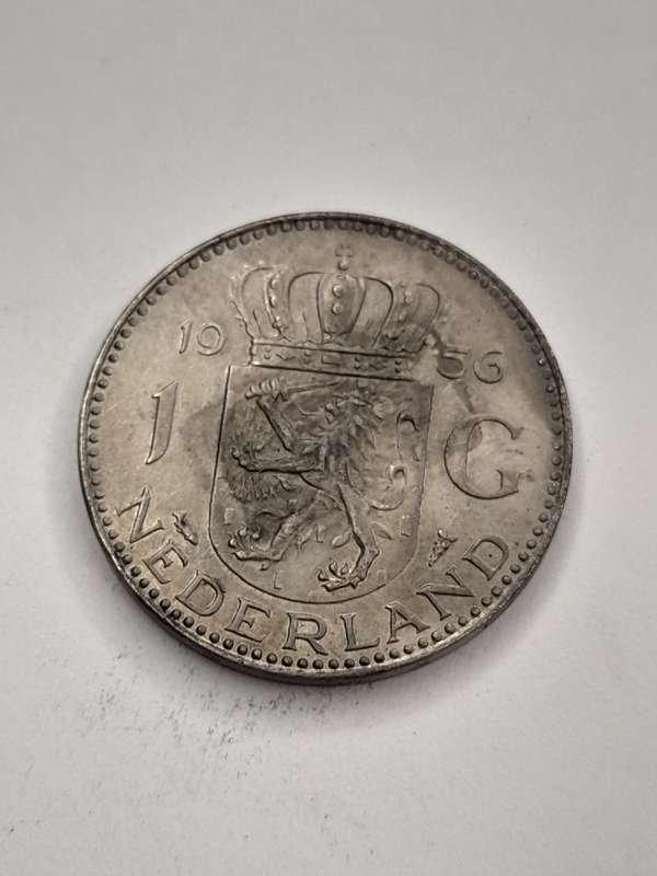 Netherlands 1 Gulden 1956