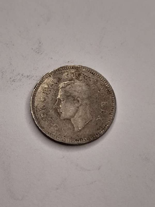 South Africa three pence 1957