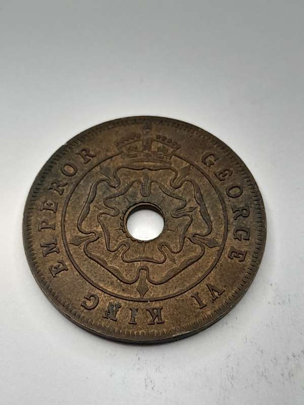 Southern Rhodesia 1 pfennig 1947
