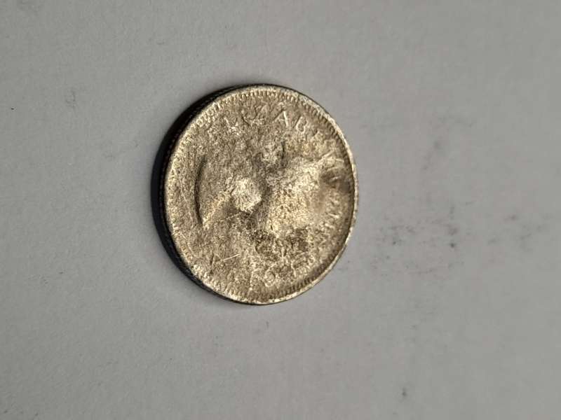 South Africa six pence 1956