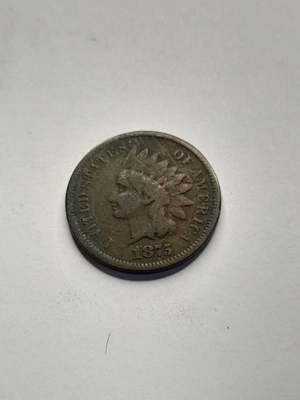 United States of America 1875  one cent