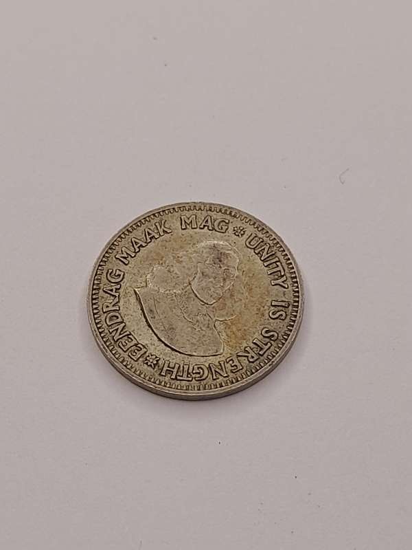 South Africa 2 1/2 cent 1961