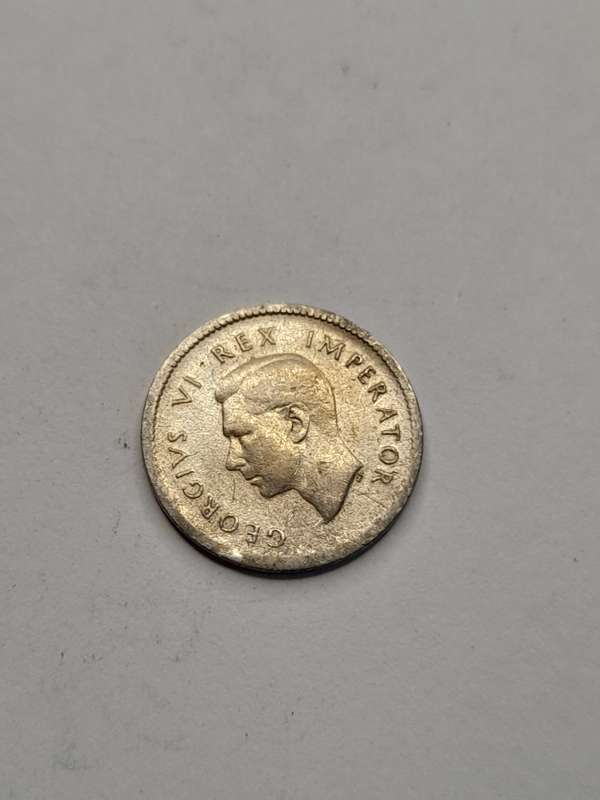 South Africa three pence 1938