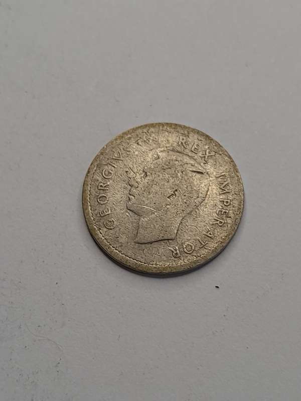 South Africa three pence 1937