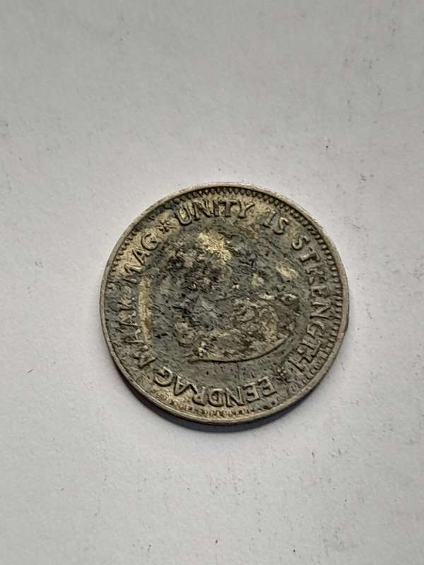 South Africa 2 1/2 cent 1961