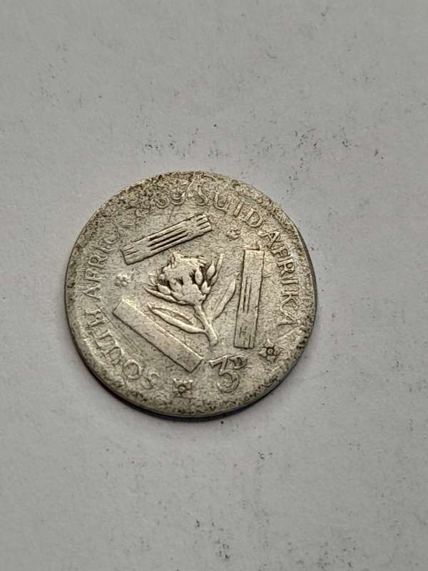 South Africa three pence 1939