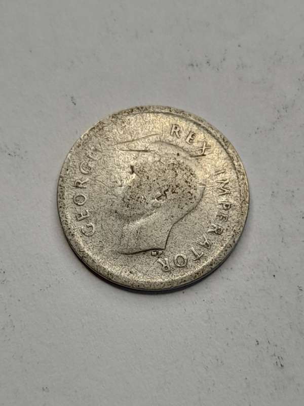 South Africa three pence 1939
