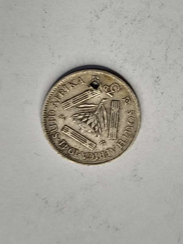 South Africa three pence 1941