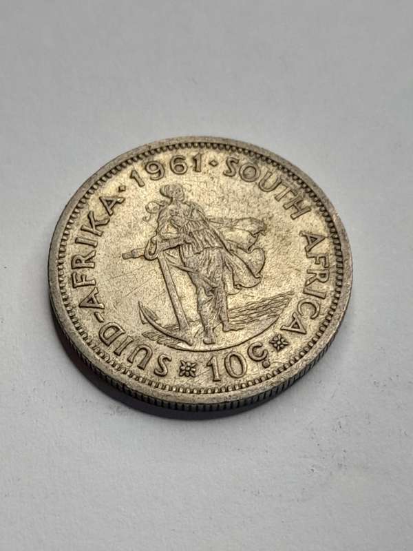 South Africa 10 cent 1961