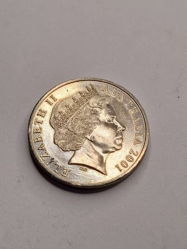 Australia 2001 20 cents