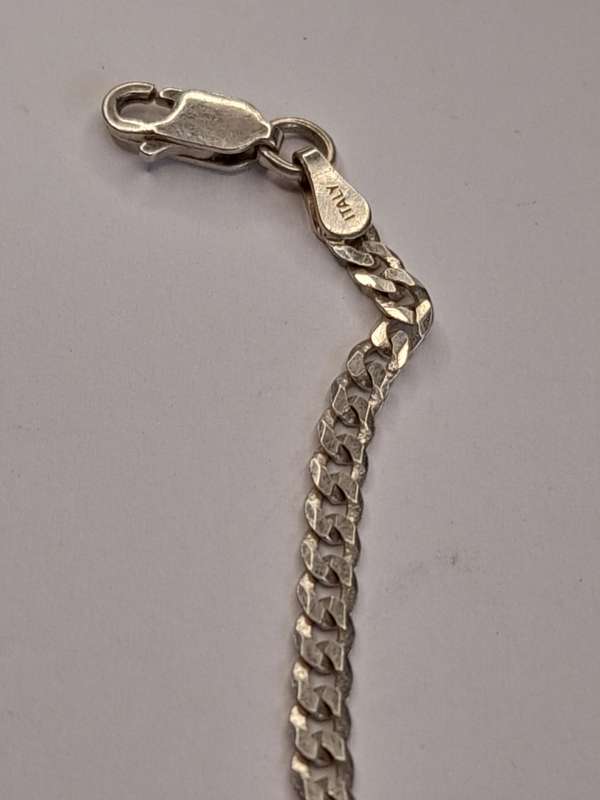 Sterling silver bracelet 195mm long