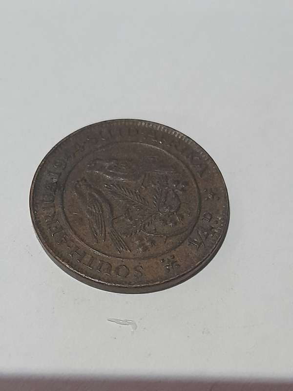 South Africa 1944 1/4 penny