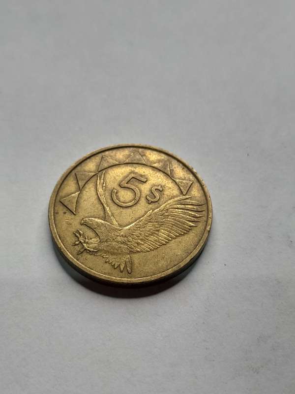 Namibia 5 Dollars 1993