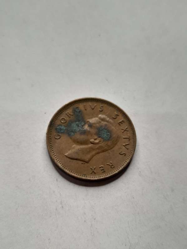 South Africa 1950 1/4 penny