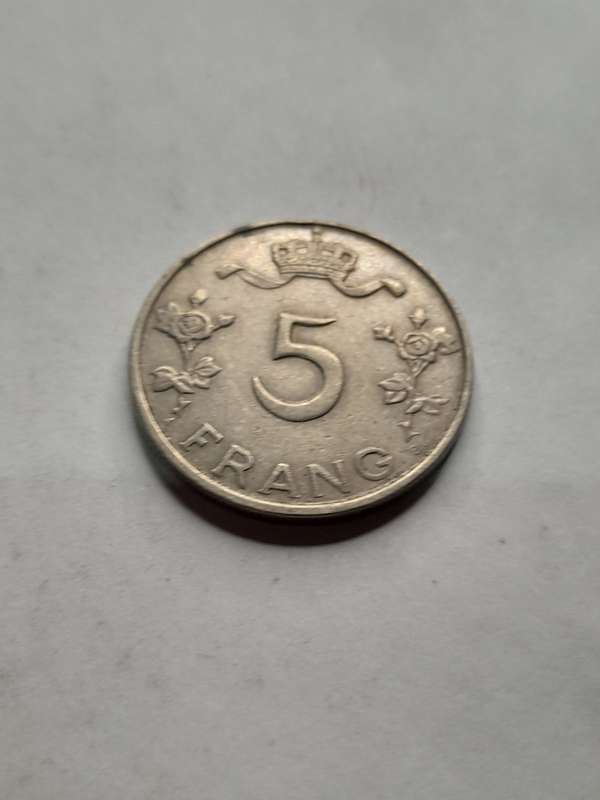 Luxembourg 5 franc 1949