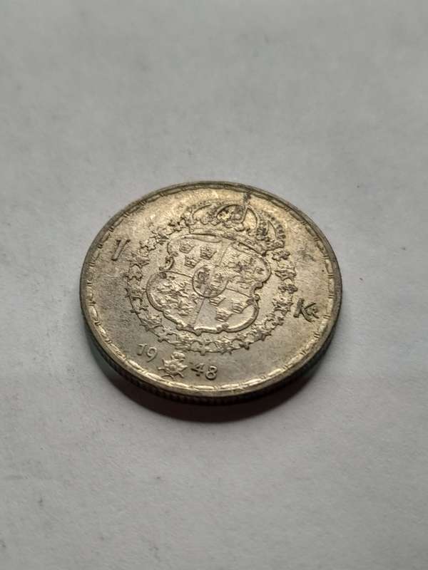 Sweden 1 Krona 1948