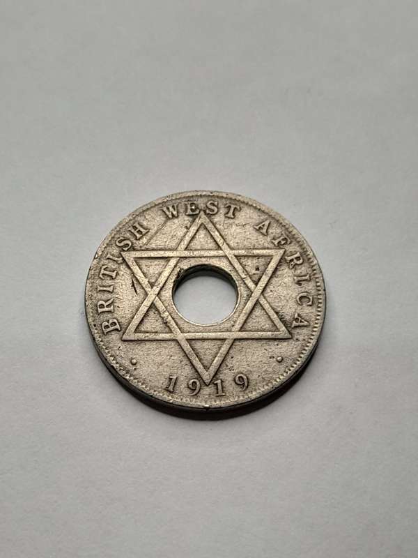 British West Africa 1/2 Penny 1919