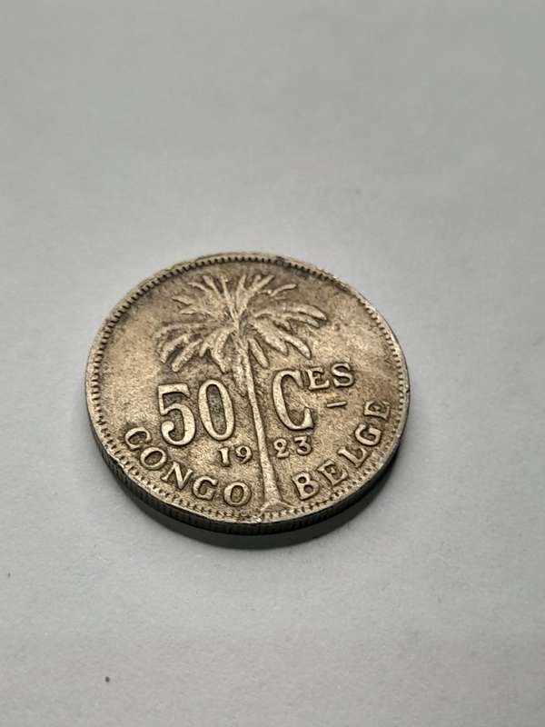 Belgian Congo 50 centimes 1923