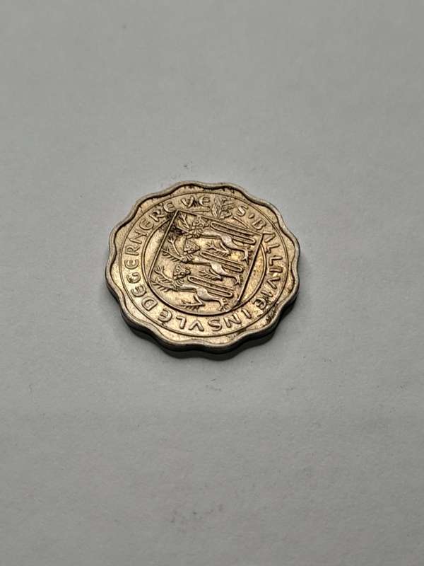 Guernsey 3 pence 1956