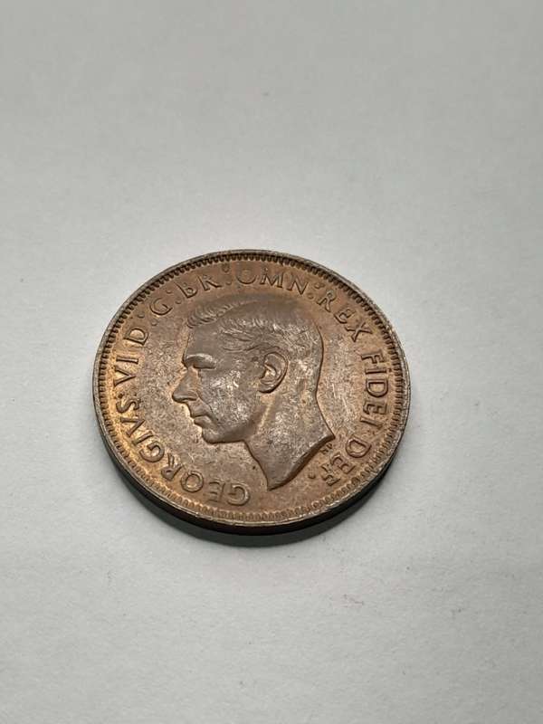 Australia 1/2 penny 1950