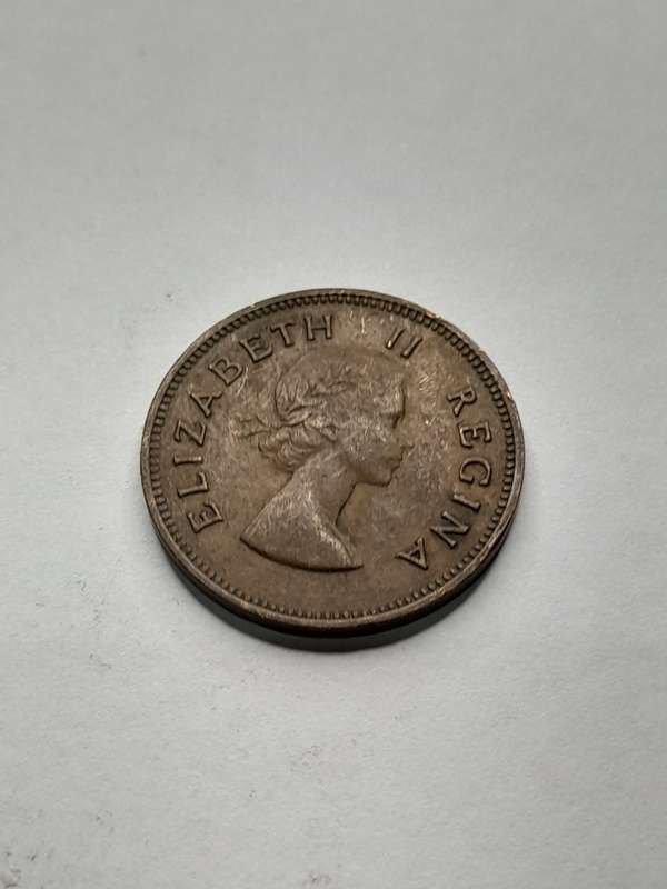 South Africa 1953 1/2 penny