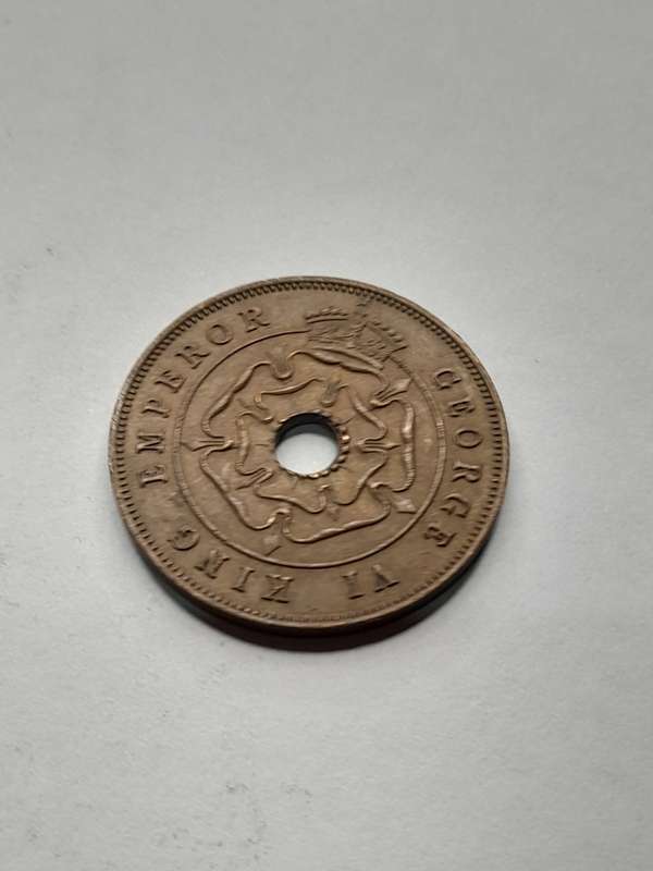 Southern Rhodesia One Penny 1944