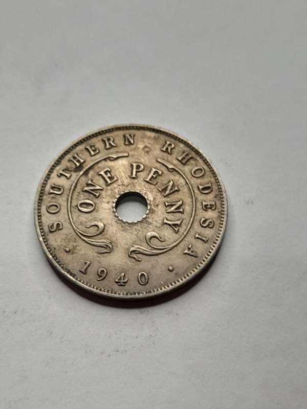 Southern Rhodesia One Penny 1940