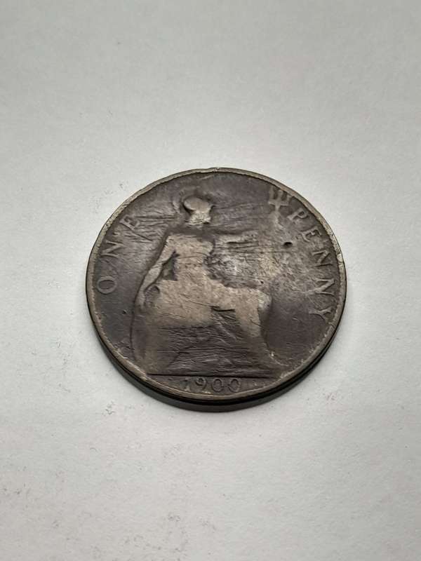 United Kingdom one penny 1900